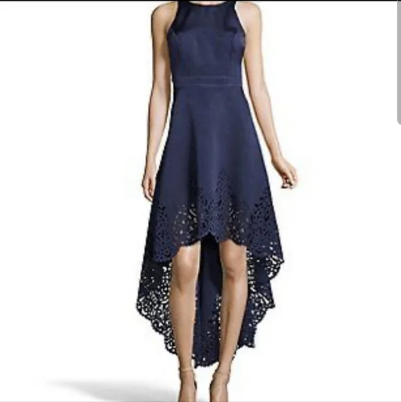 Nicole miller high low dress 2025